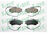 Brake pad set, disc brake 05P683 Lpr