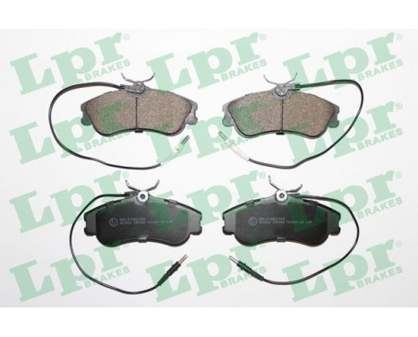 Brake pad set, disc brake 05P683 Lpr