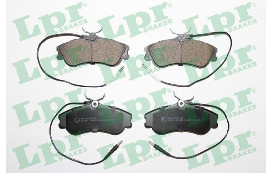 Brake pad set, disc brake 05P683 Lpr