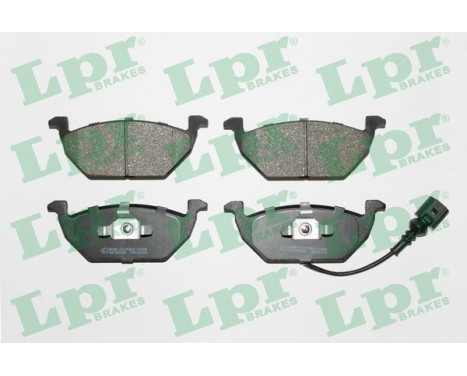 Brake Pad Set, disc brake 05P692 Lpr