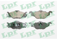 Brake pad set, disc brake 05P698 Lpr