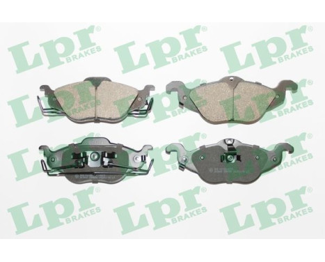 Brake pad set, disc brake 05P698 Lpr