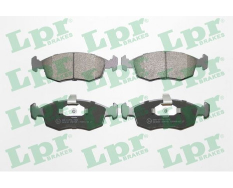 Brake Pad Set, disc brake 05P785 Lpr