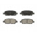 Brake Pad Set, disc brake 05P857 Lpr