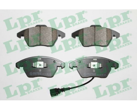 Brake Pad Set, disc brake 05P866 Lpr