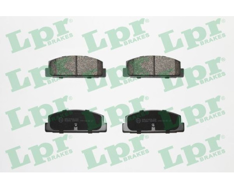 Brake pad set, disc brake 05P876 Lpr