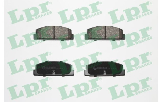 Brake pad set, disc brake 05P876 Lpr