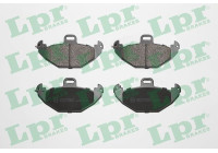 Brake Pad Set, disc brake 05P883 Lpr