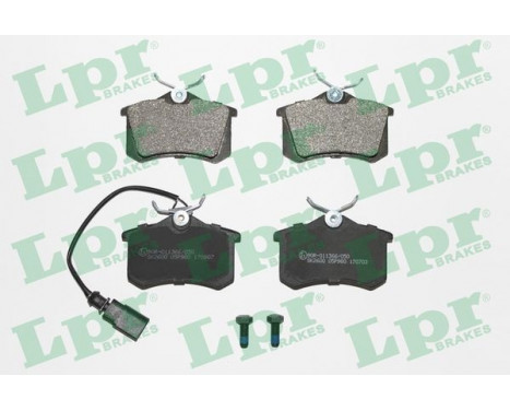 Brake pad set, disc brake 05P980 Lpr