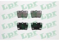 Brake pad set, disc brake 05P997 Lpr
