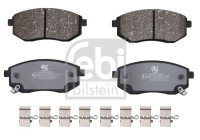 Brake pad set, disc brake 1000376 FEBI