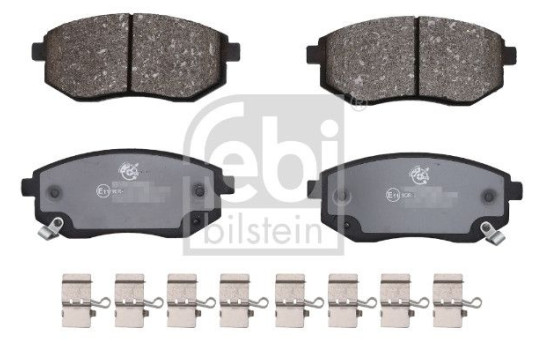 Brake pad set, disc brake 1000376 FEBI