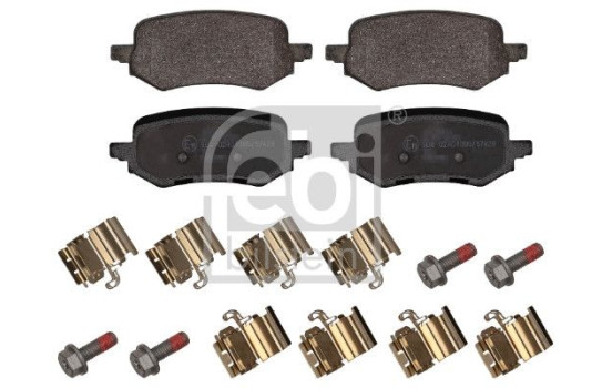 Brake pad set, disc brake 1002009 FEBI