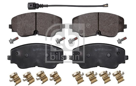 Brake pad set, disc brake 1002010 FEBI