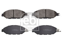 Brake pad set, disc brake 1003195 FEBI