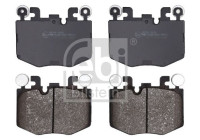 Brake pad set, disc brake 1003200 FEBI