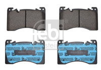 Brake pad set, disc brake 1003962 FEBI