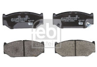 Brake pad set, disc brake 1004621 FEBI