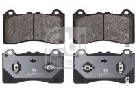Brake pad set, disc brake 1007552 FEBI
