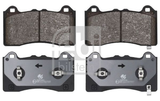 Brake pad set, disc brake 1007552 FEBI