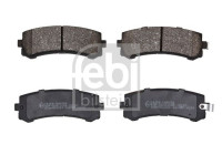 Brake pad set, disc brake 1009118 FEBI