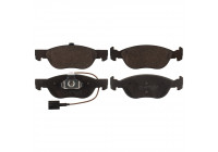 Brake Pad Set, disc brake 116000 FEBI