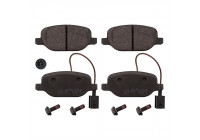 Brake Pad Set, disc brake 116002 FEBI