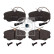 Brake Pad Set, disc brake 116004 FEBI, Thumbnail 2