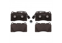 Brake Pad Set, disc brake 116005 FEBI