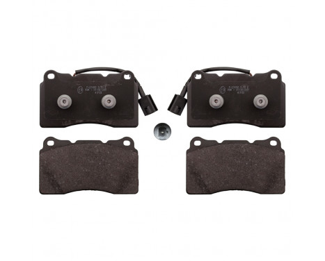 Brake Pad Set, disc brake 116005 FEBI