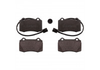Brake Pad Set, disc brake 116010 FEBI