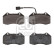 Brake Pad Set, disc brake 116011 FEBI, Thumbnail 2