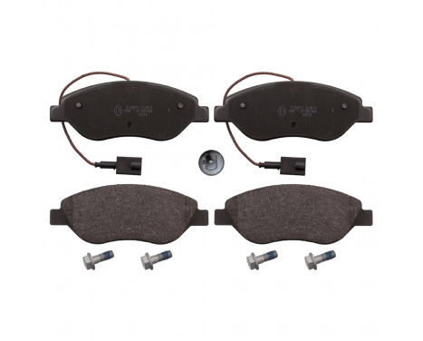 Brake Pad Set, disc brake 116012 FEBI