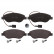 Brake Pad Set, disc brake 116012 FEBI