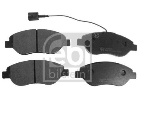 Brake Pad Set, disc brake 116012 FEBI, Image 2