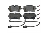 Brake Pad Set, disc brake 116017 FEBI