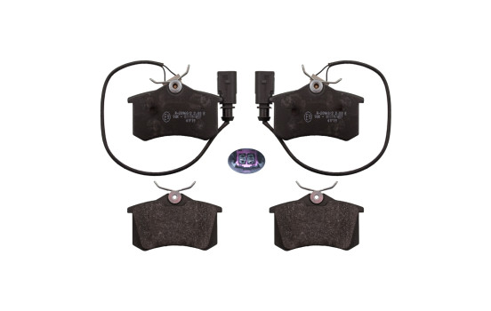 Brake Pad Set, disc brake 116018 FEBI