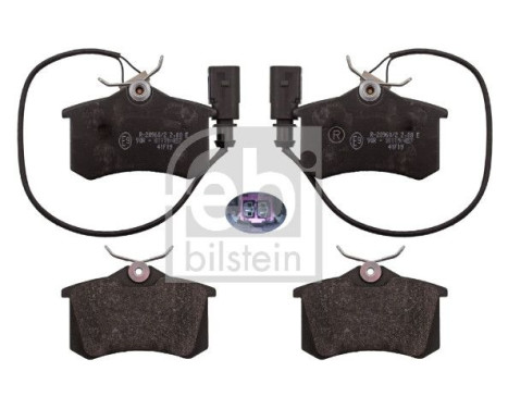 Brake Pad Set, disc brake 116018 FEBI, Image 2