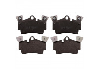 Brake Pad Set, disc brake 116020 FEBI