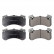 Brake Pad Set, disc brake 116023 FEBI