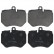 Brake Pad Set, disc brake 116025 FEBI