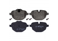 Brake Pad Set, disc brake 116029 FEBI