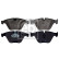 Brake Pad Set, disc brake 116031 FEBI, Thumbnail 2
