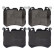 Brake Pad Set, disc brake 116033 FEBI