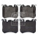 Brake Pad Set, disc brake 116033 FEBI, Thumbnail 2