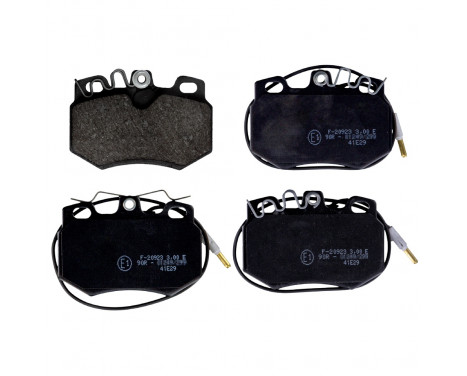 Brake Pad Set, disc brake 116034 FEBI