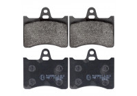 Brake Pad Set, disc brake 116036 FEBI