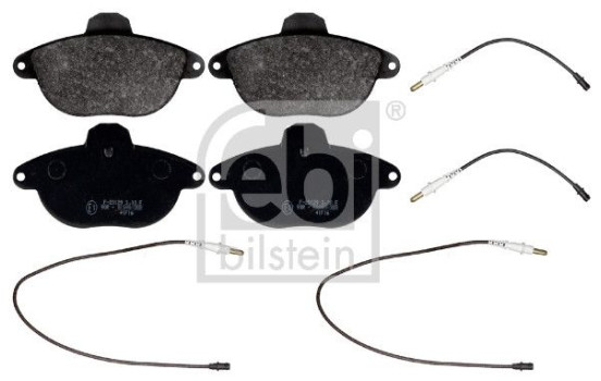 Brake Pad Set, disc brake 116037 FEBI, Image 2