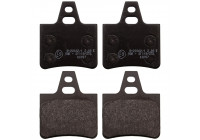 Brake Pad Set, disc brake 116040 FEBI