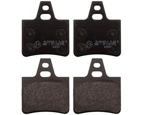 Brake Pad Set, disc brake 116040 FEBI